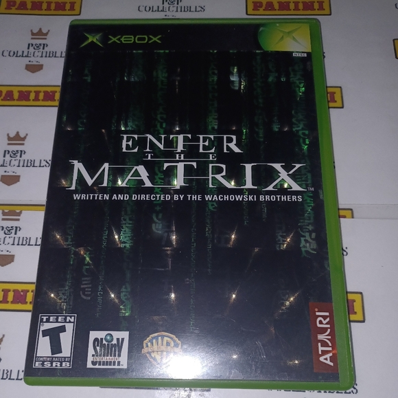 Enter The Matrix 🔥 Original Microsoft Xbox 🎮 Vintage Video Games - Picture 2 of 2